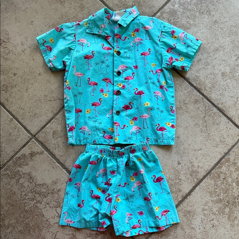 RJC HAWAIIAN SHIRT & SHORTS SET SIZE 5